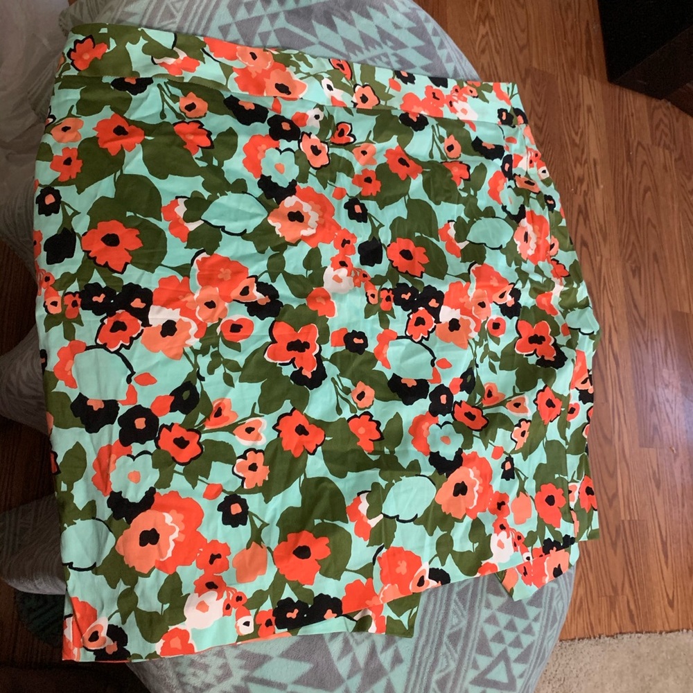 Floral Pencil Skirt